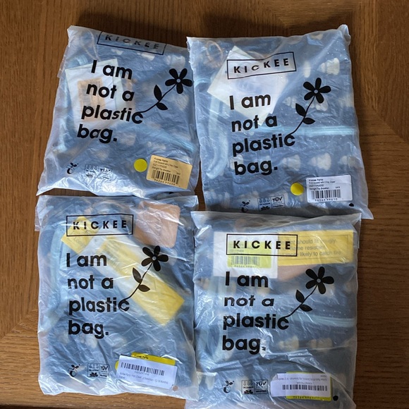 NWT Kickee Pants Coverall with 2 way zipper in Midnight Tiny Snowman - Picture 4 of 4